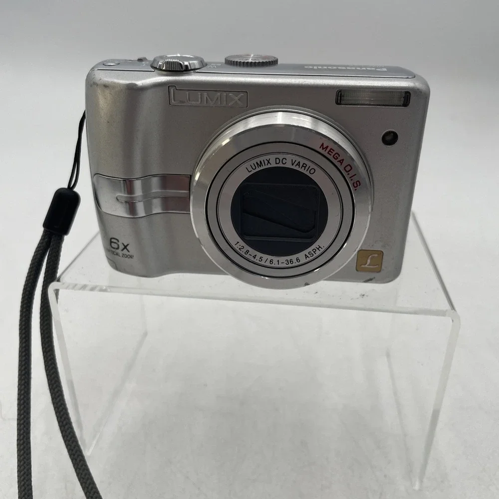 Panasonic LUMIX DMC-LZ6 7.2 MP 6X Zoom Digital Camera+Battery+SD Card-TESTED
